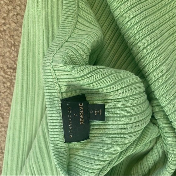 Michael Costello X Revolve Alyssa mini dress in Mint S - Picture 4 of 5